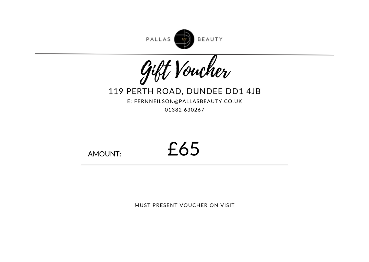 Digital Gift Voucher