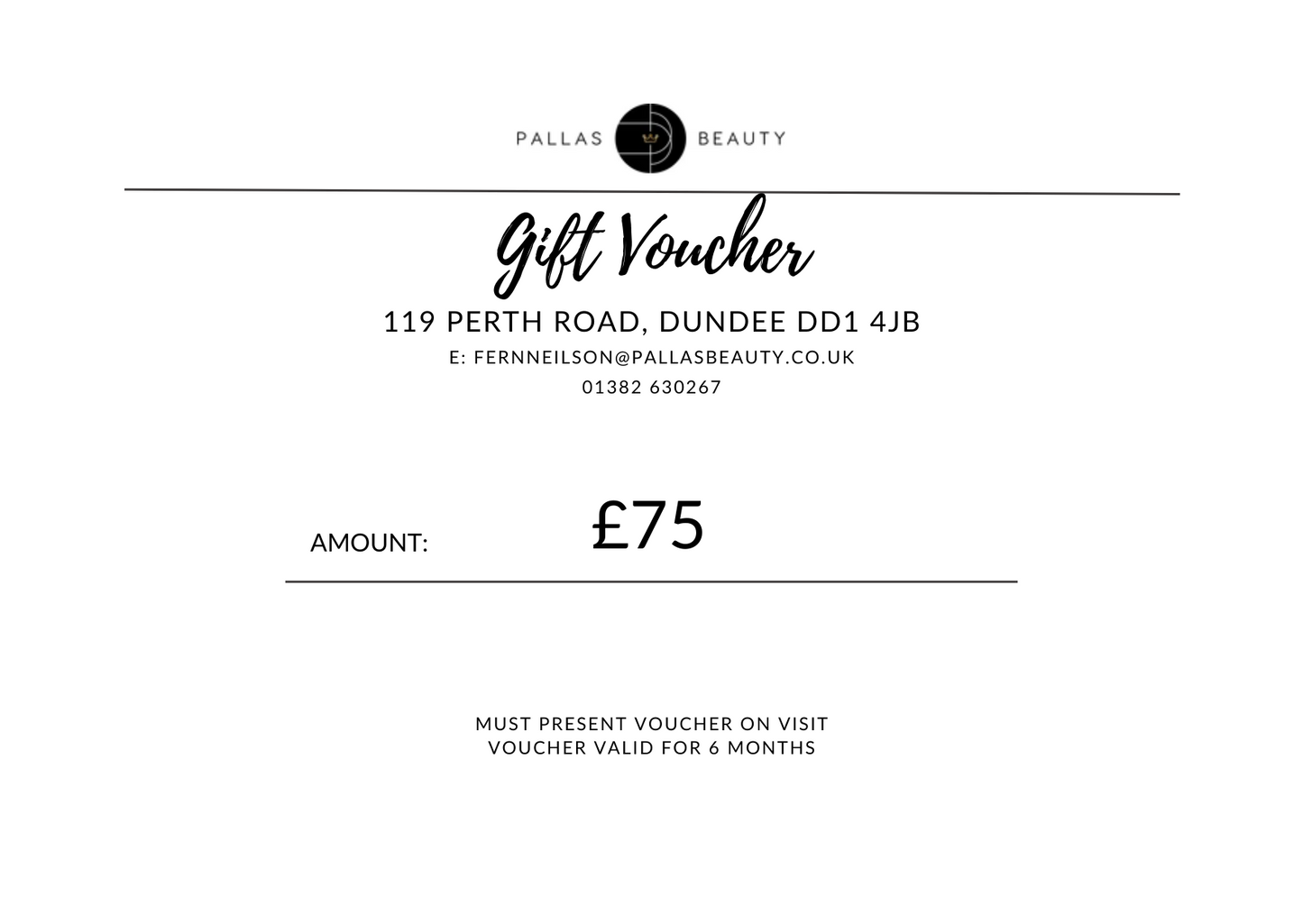 Digital Gift Voucher