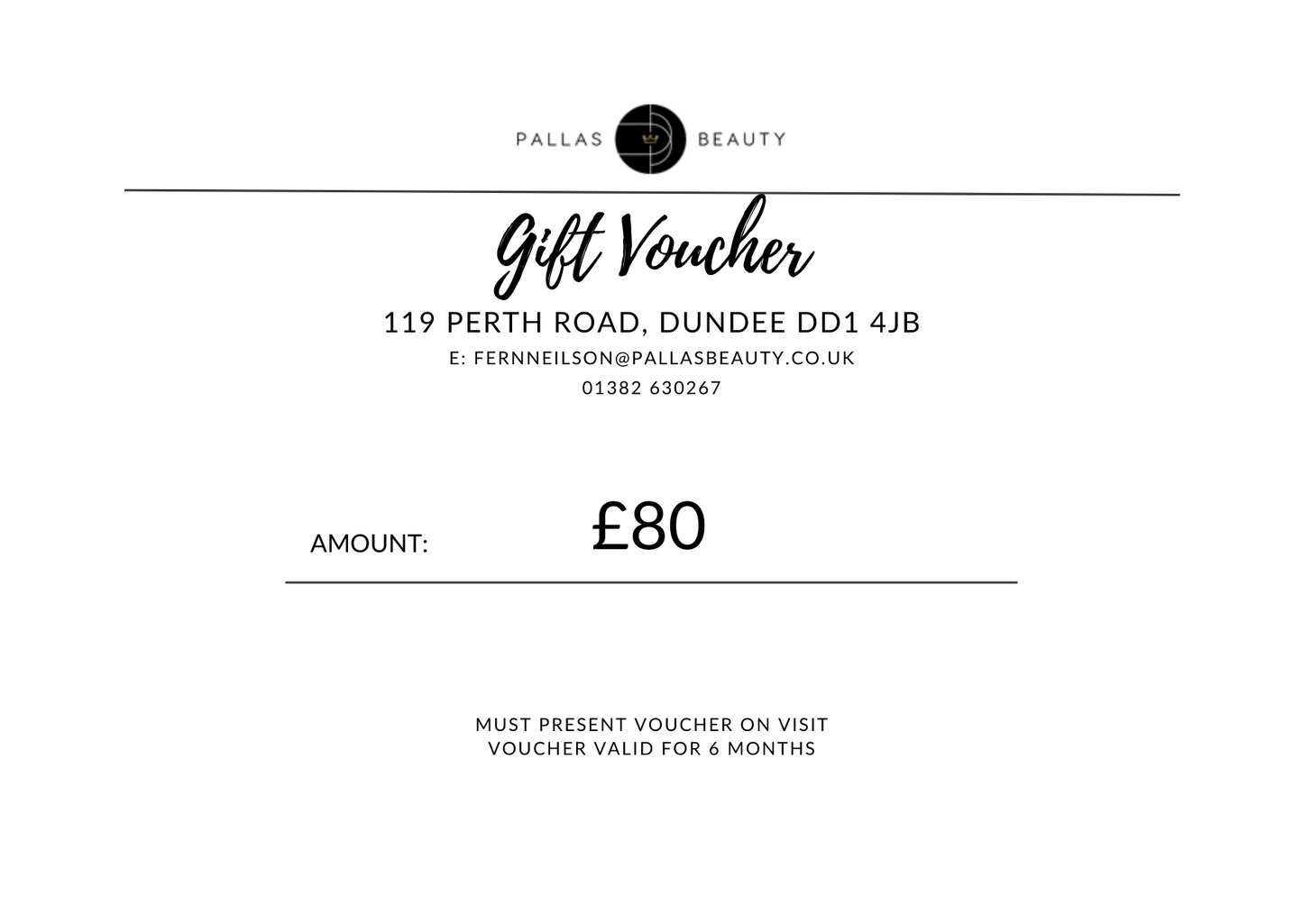 Digital Gift Voucher