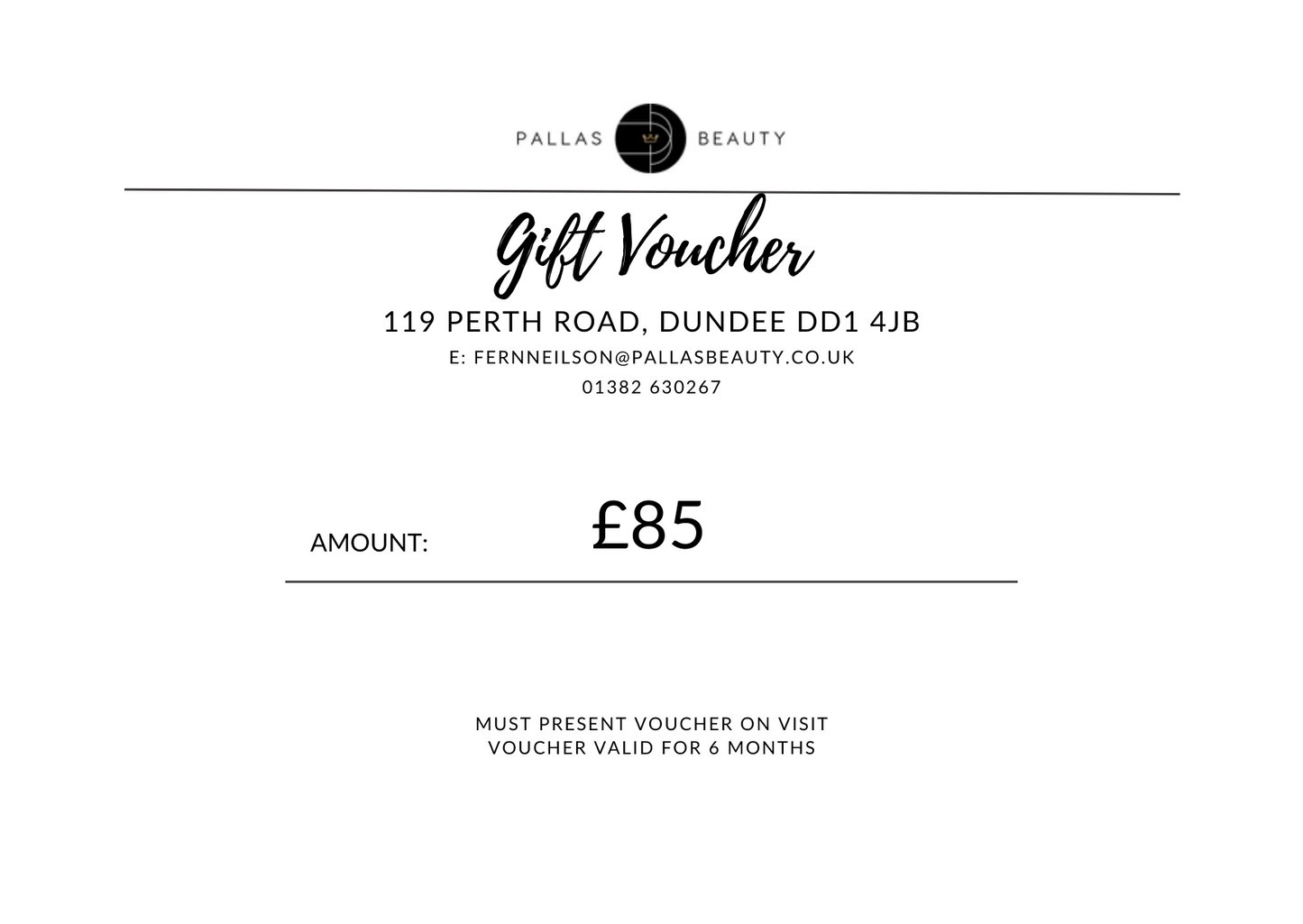 Digital Gift Voucher