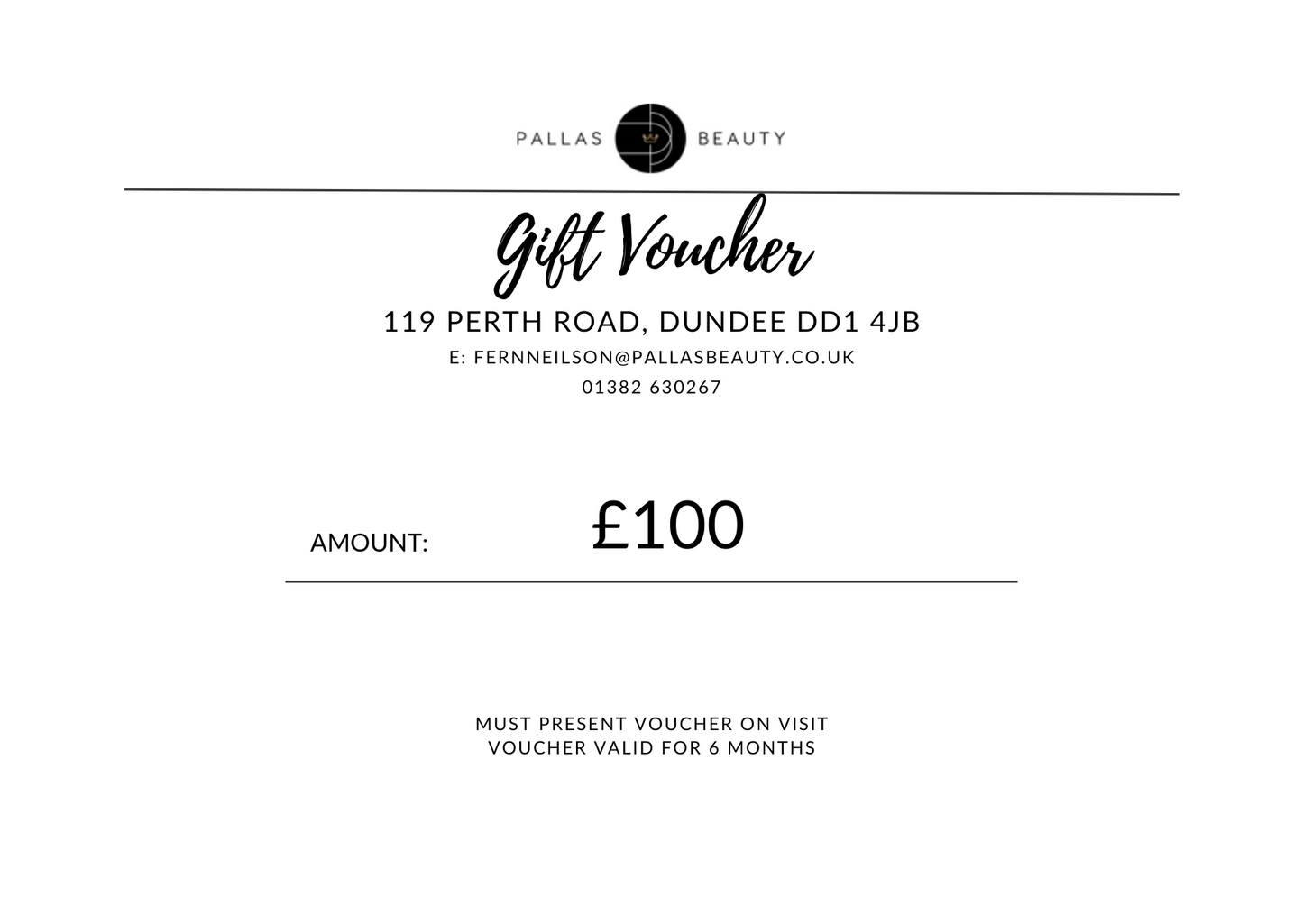 Digital Gift Voucher