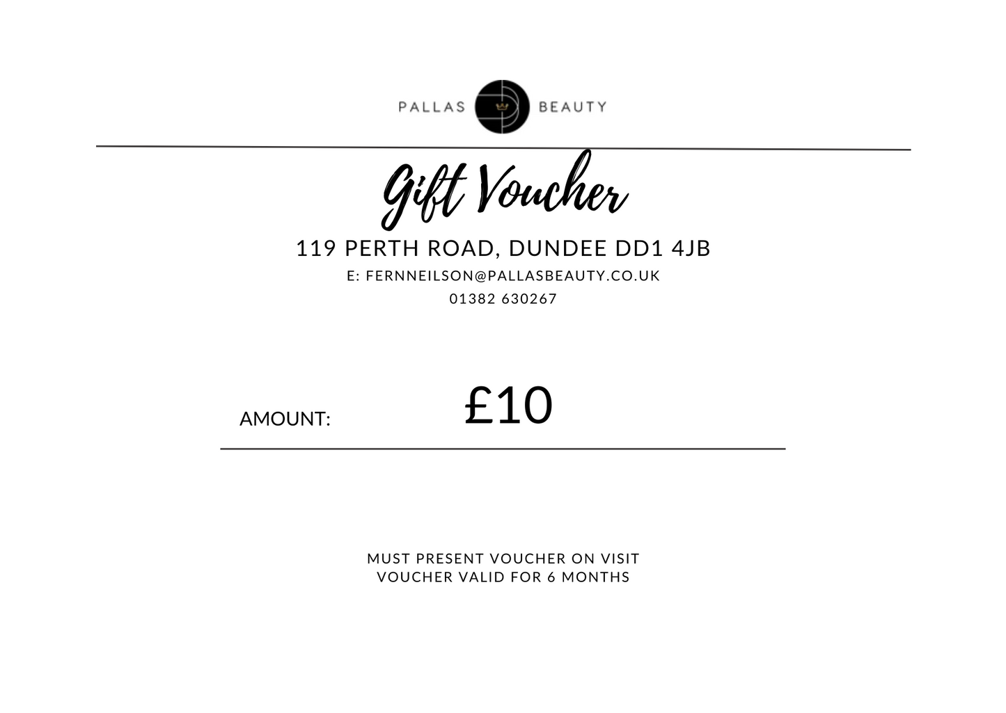 Digital Gift Voucher