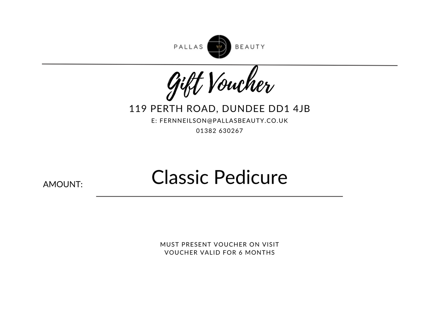 Digital Gift Voucher