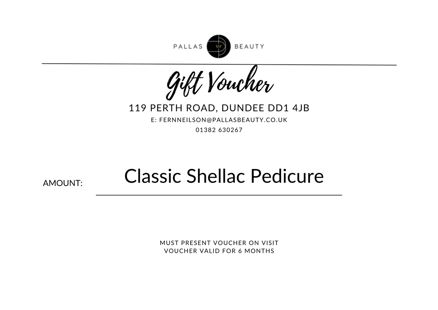 Digital Gift Voucher