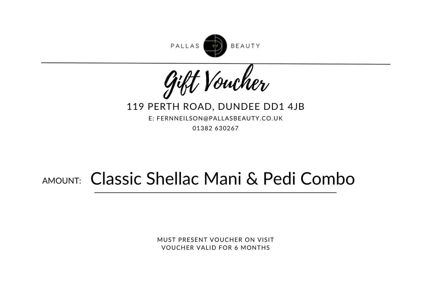 Digital Gift Voucher