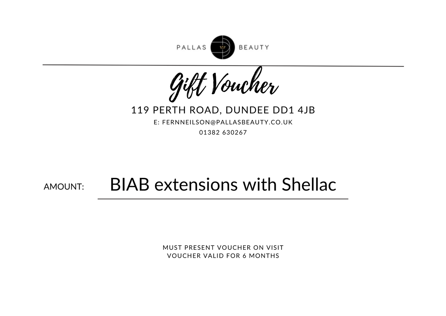 Digital Gift Voucher