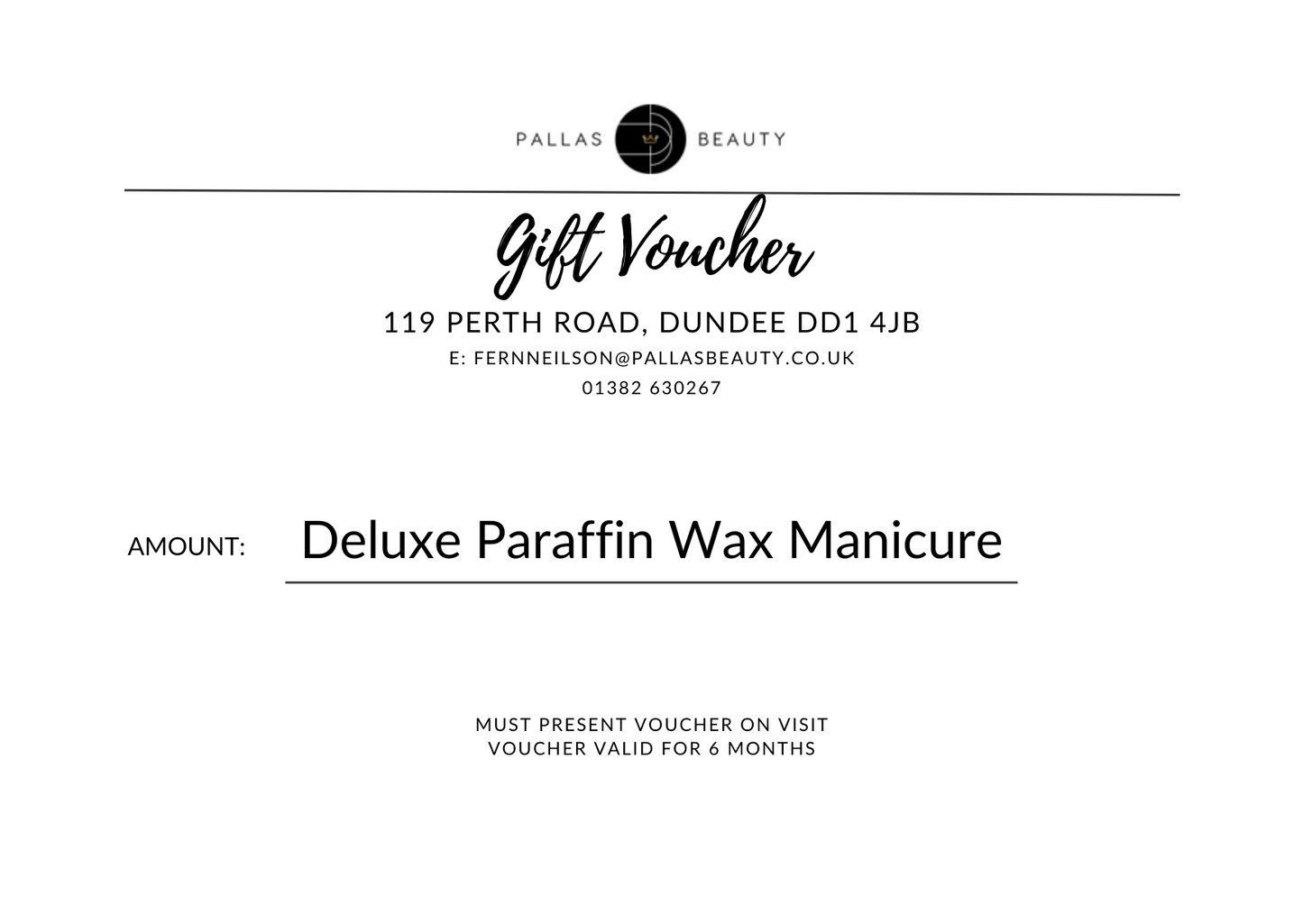 Digital Gift Voucher