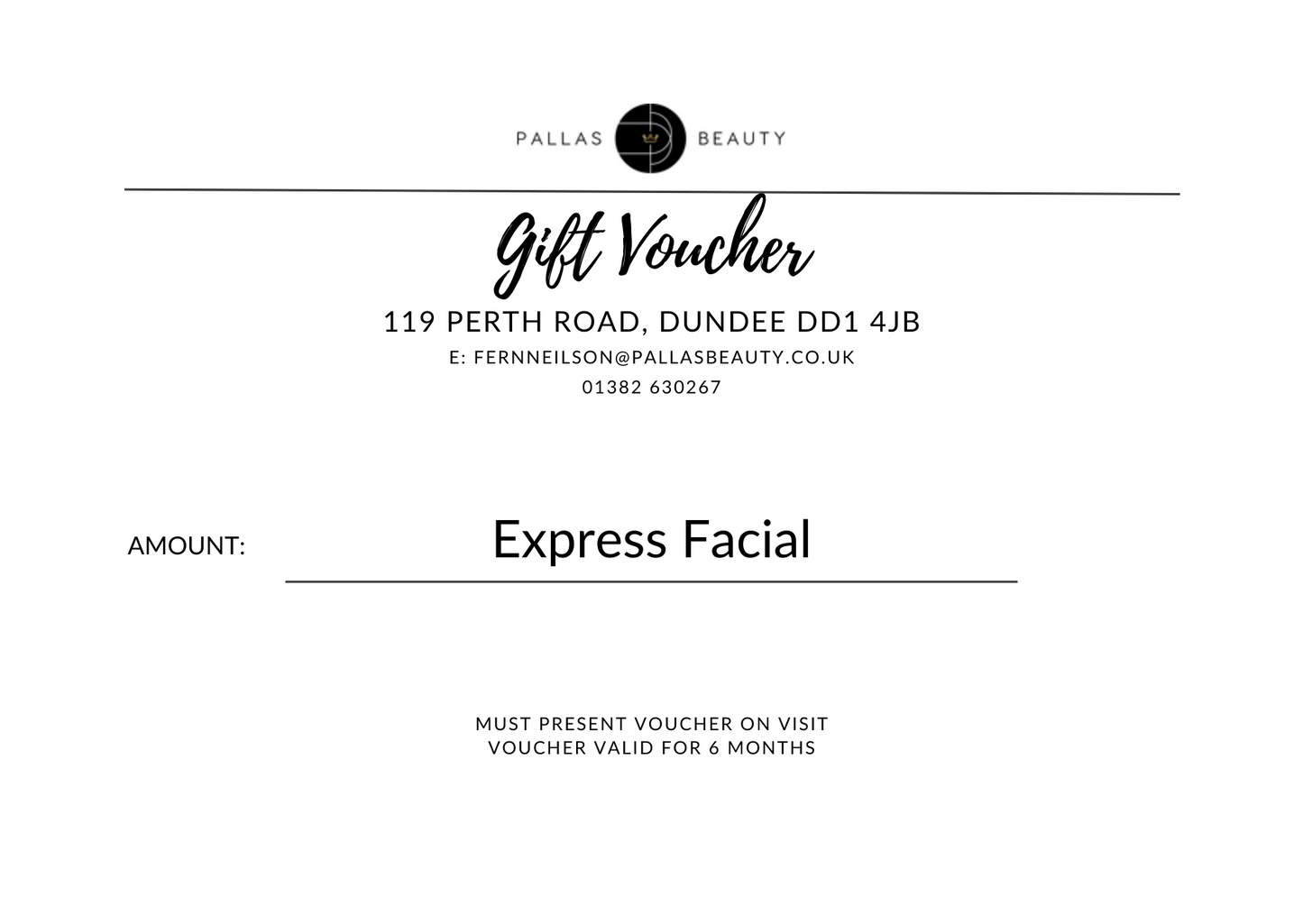 Digital Gift Voucher