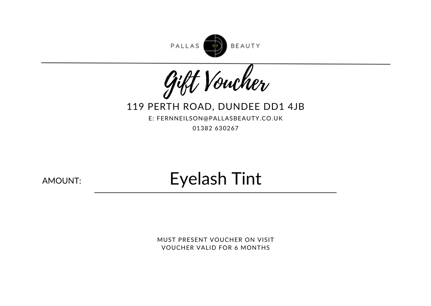 Digital Gift Voucher