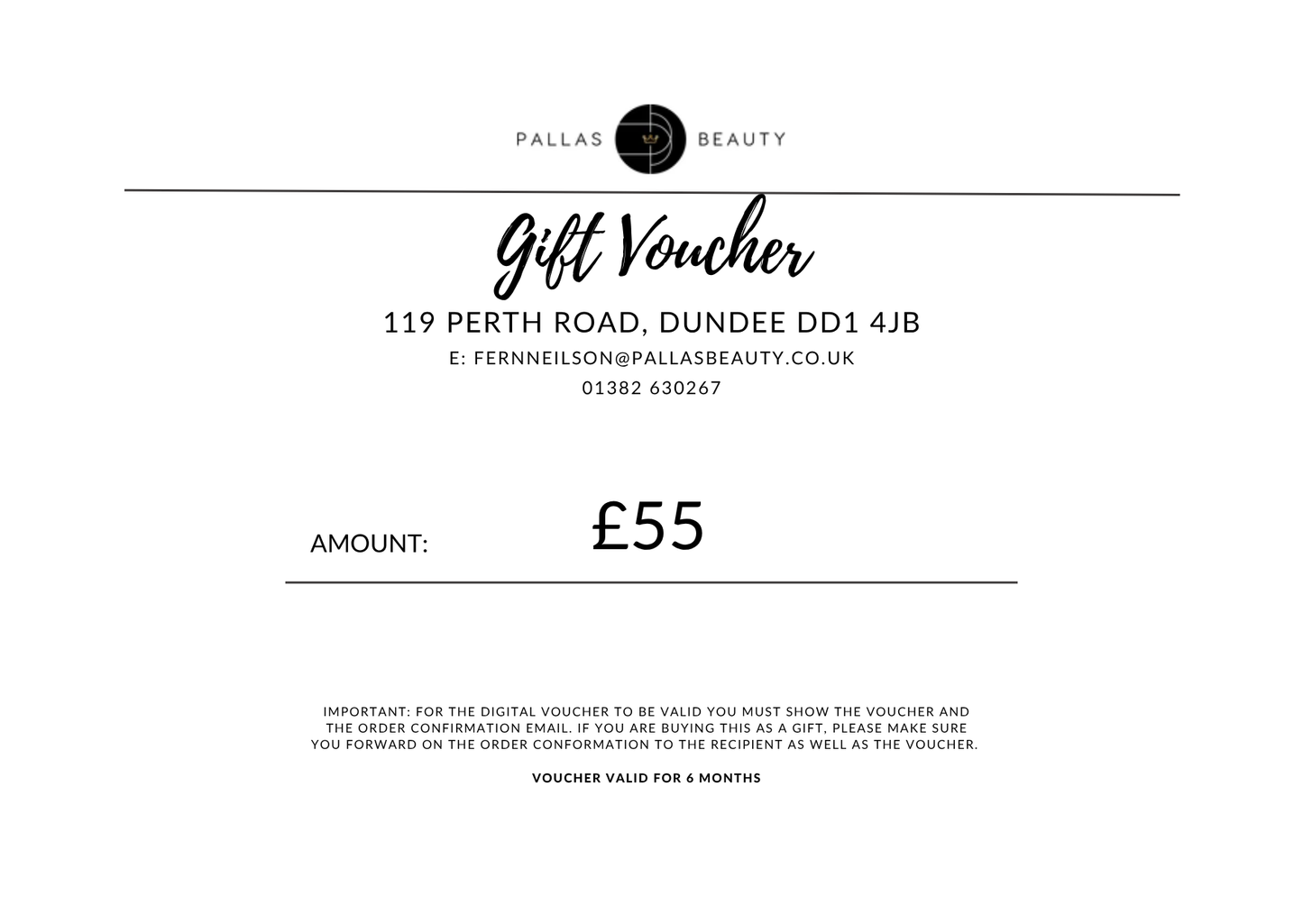 Digital Gift Voucher