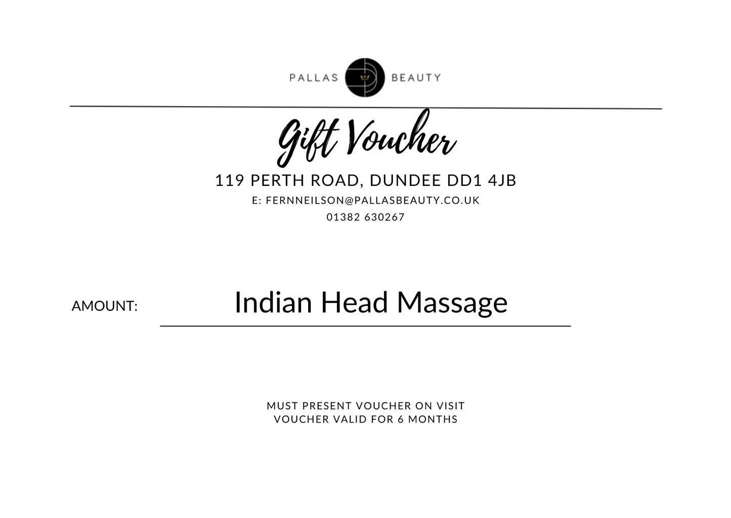 Digital Gift Voucher