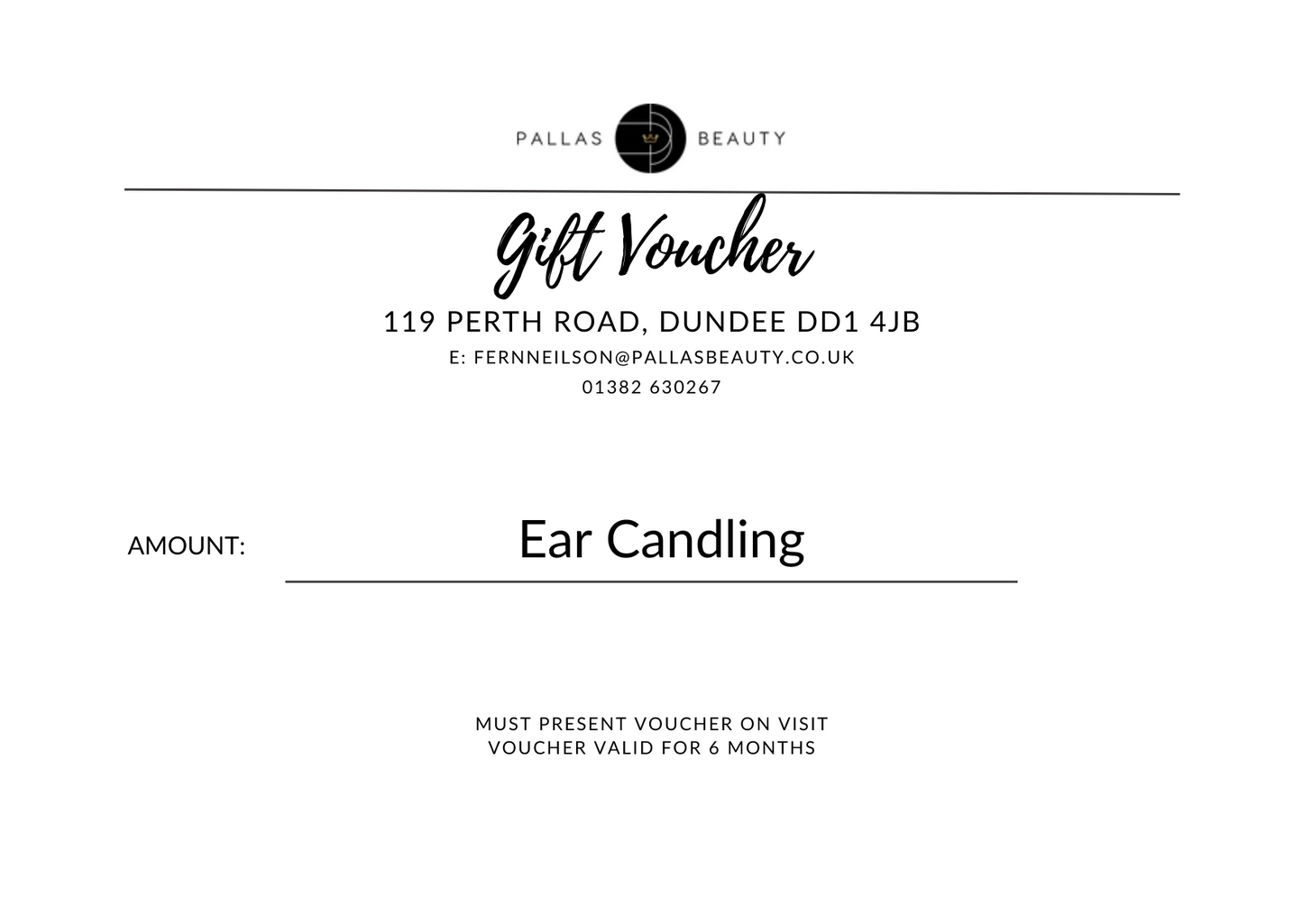 Digital Gift Voucher