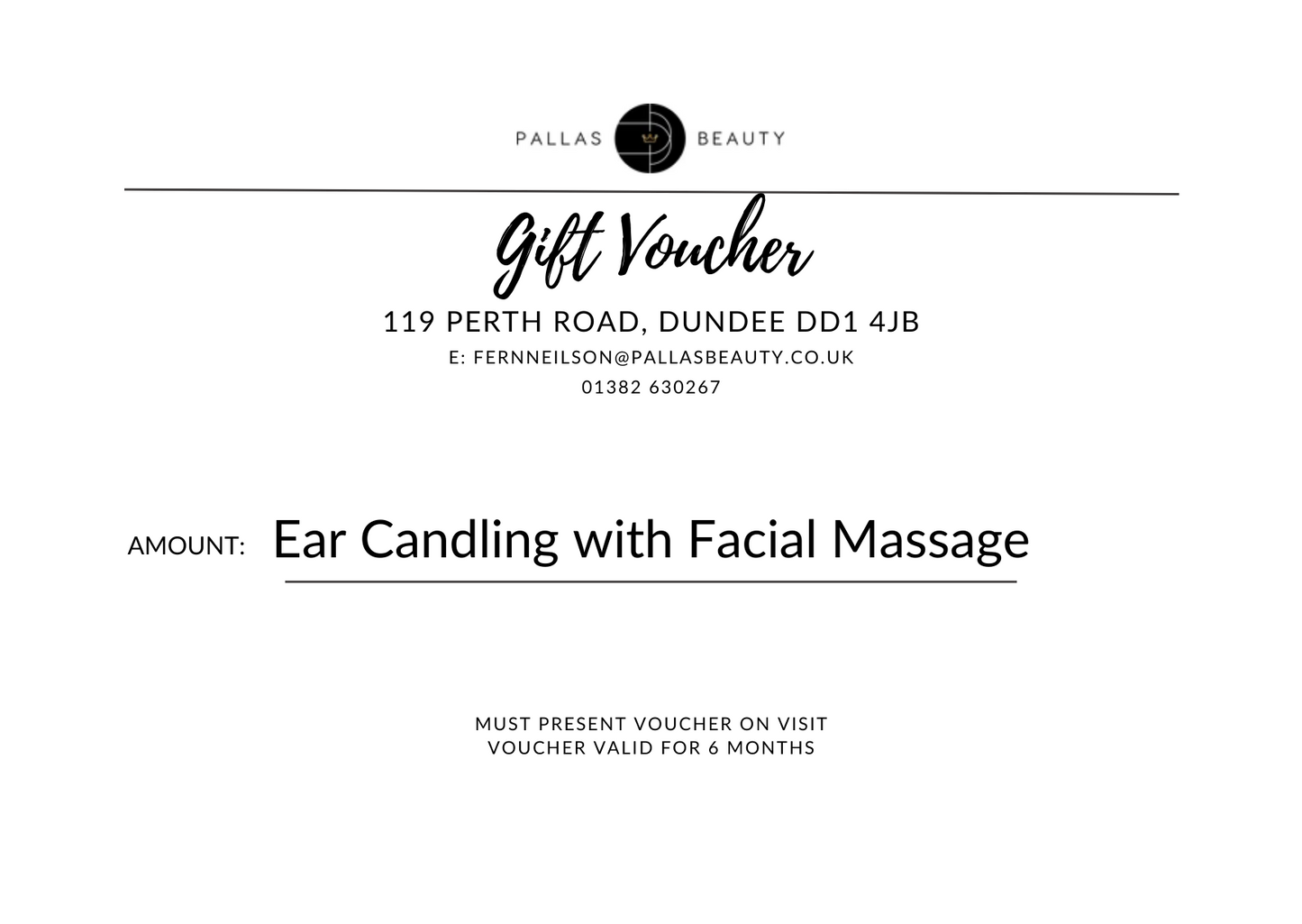 Digital Gift Voucher