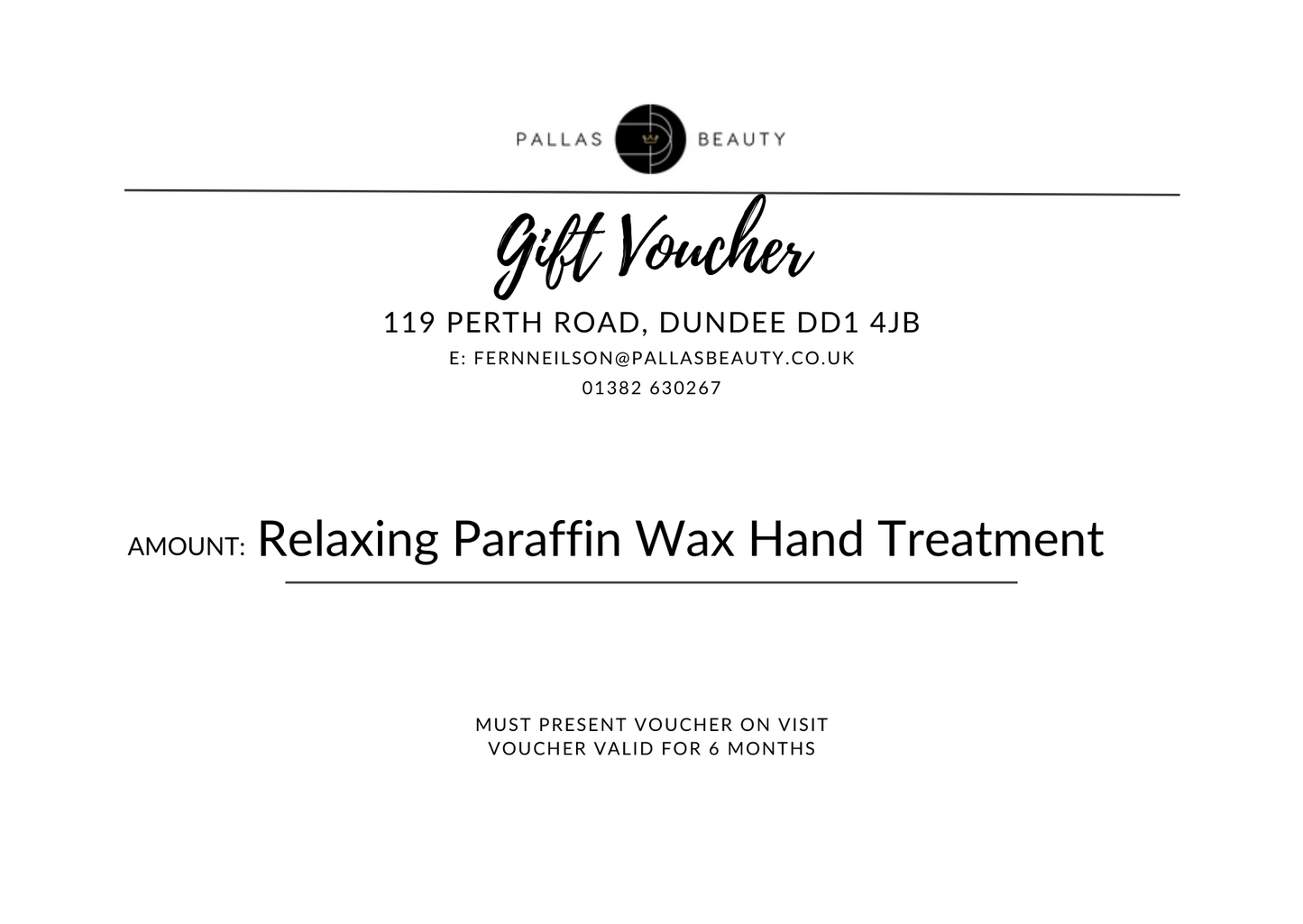 Digital Gift Voucher