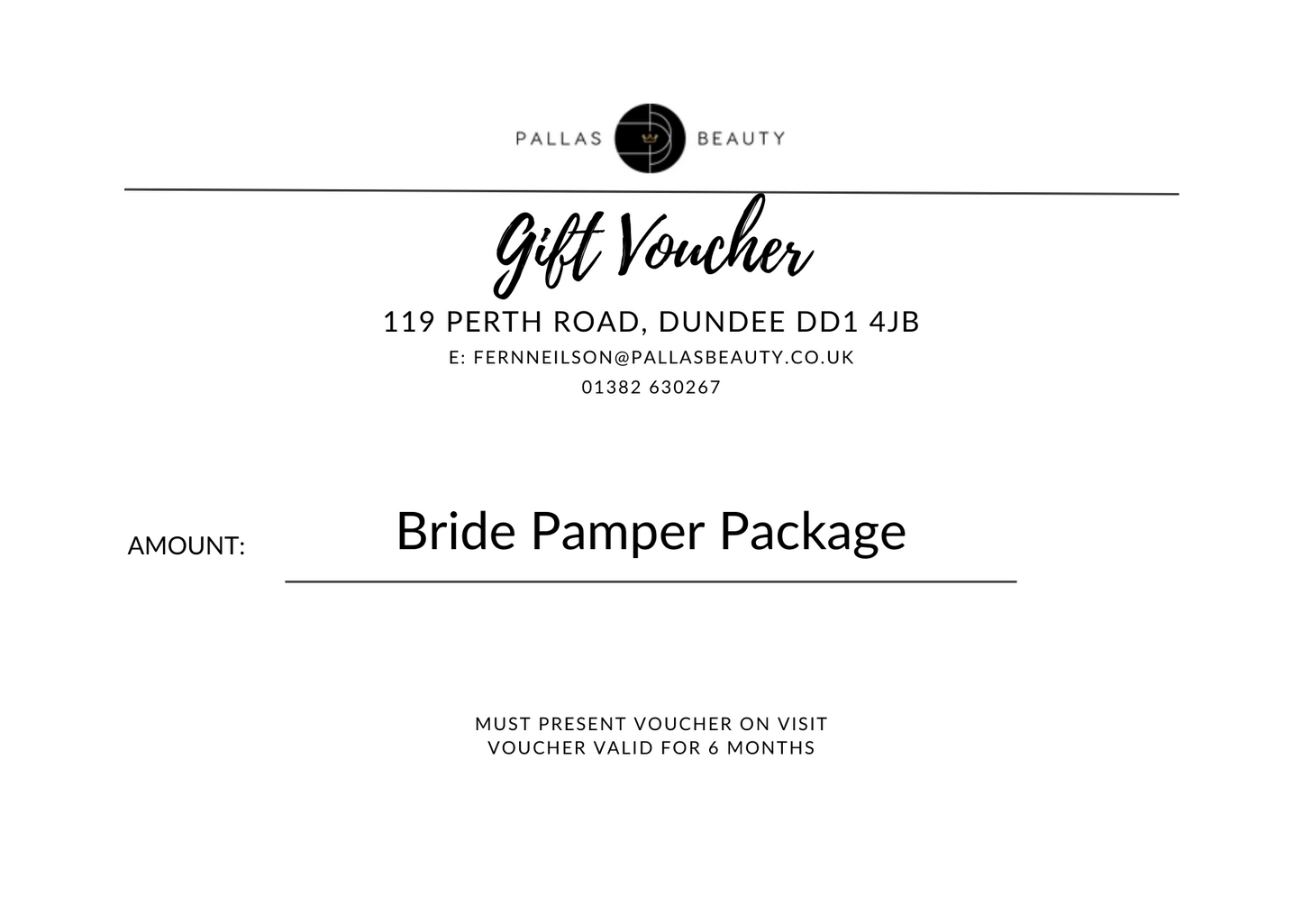 Digital Gift Voucher