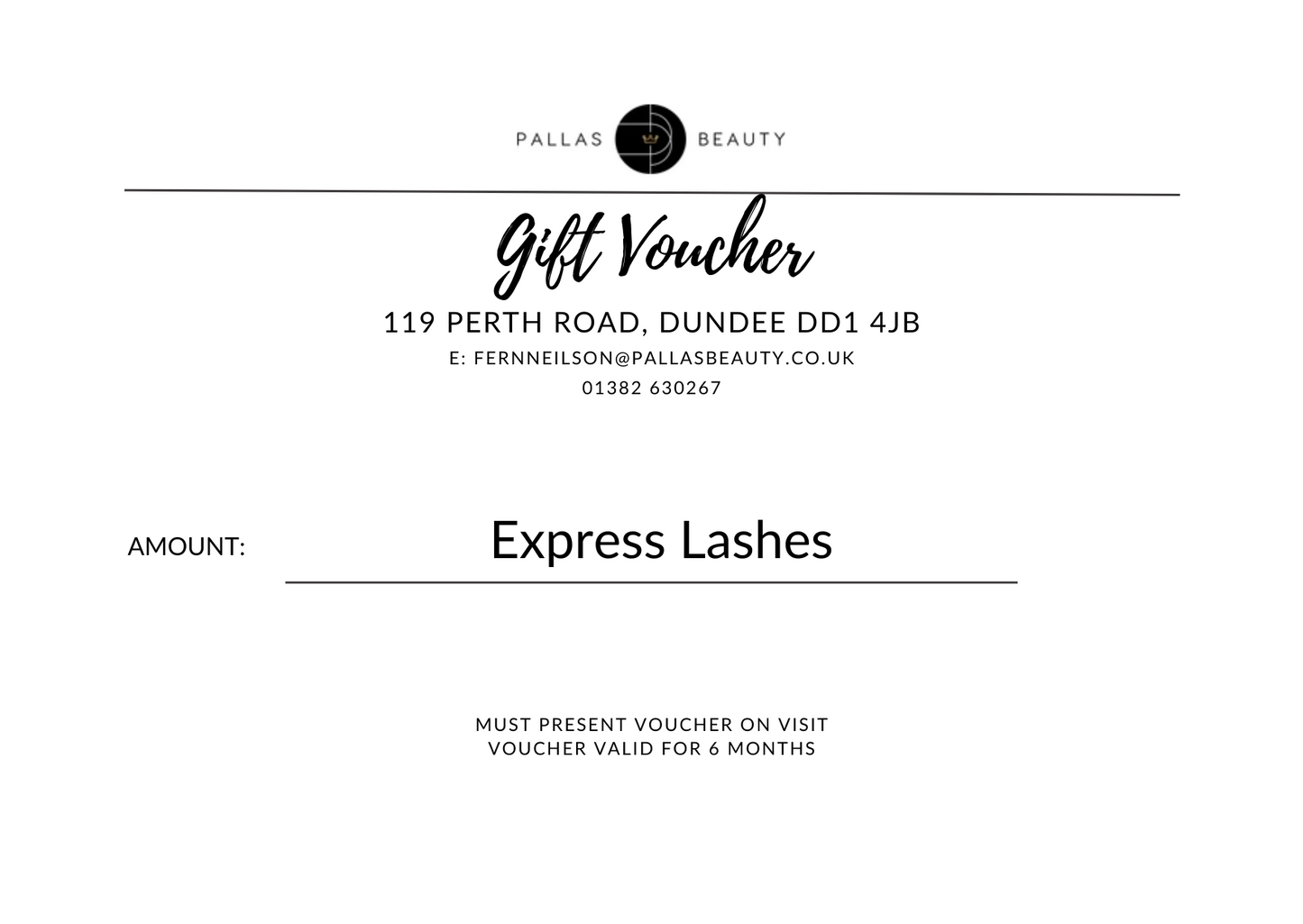 Digital Gift Voucher