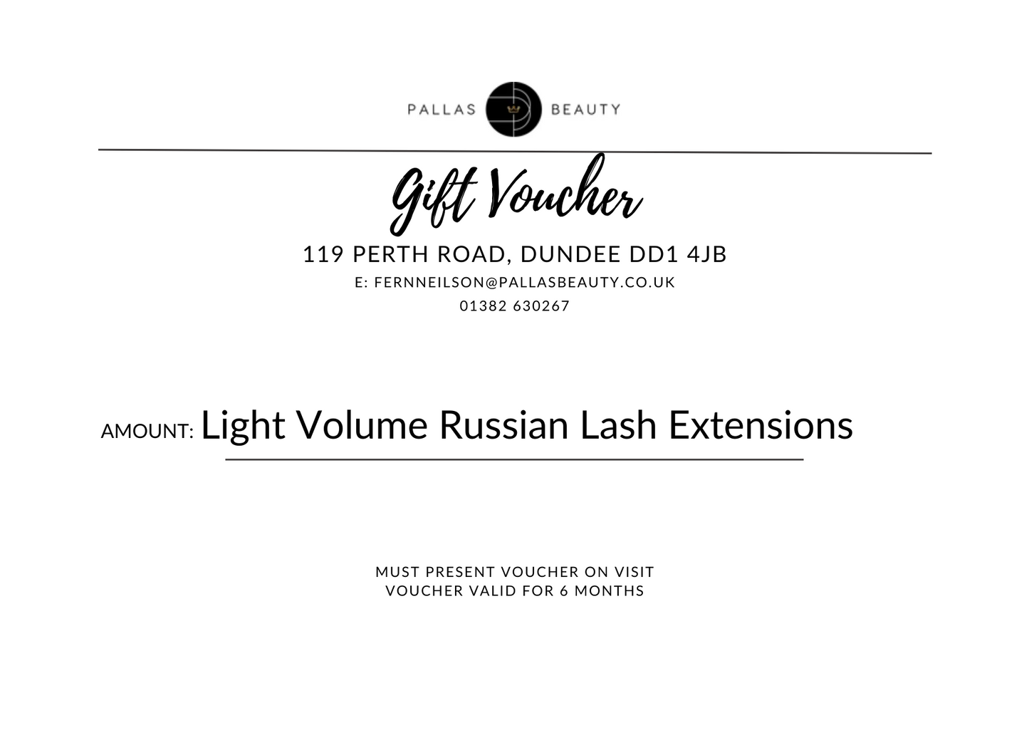 Digital Gift Voucher