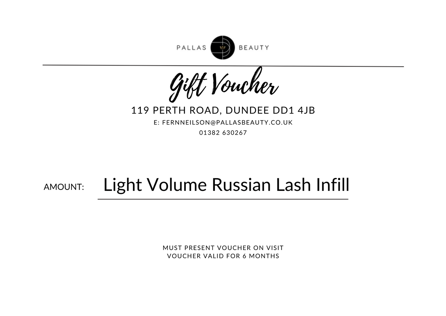 Digital Gift Voucher