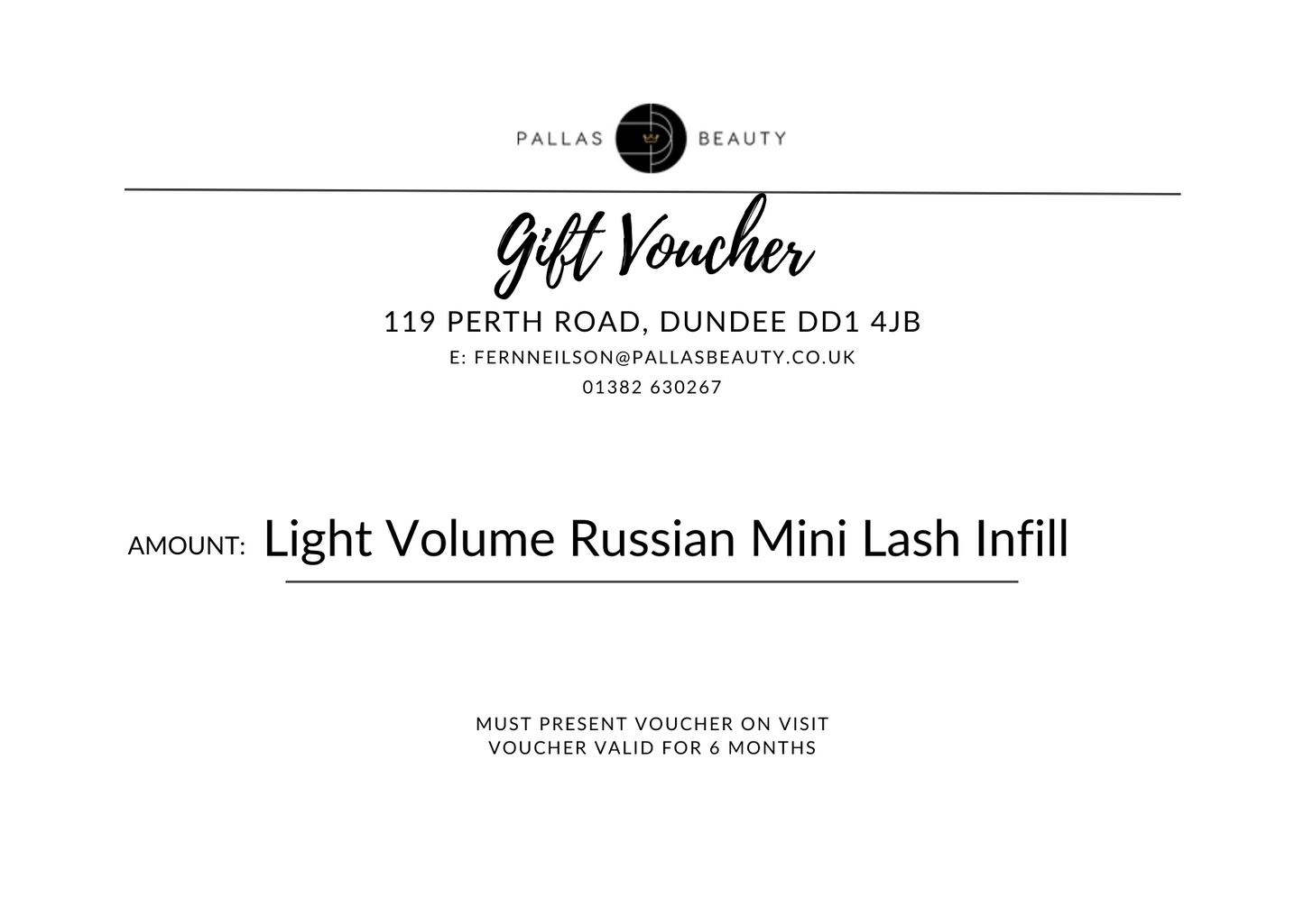 Digital Gift Voucher