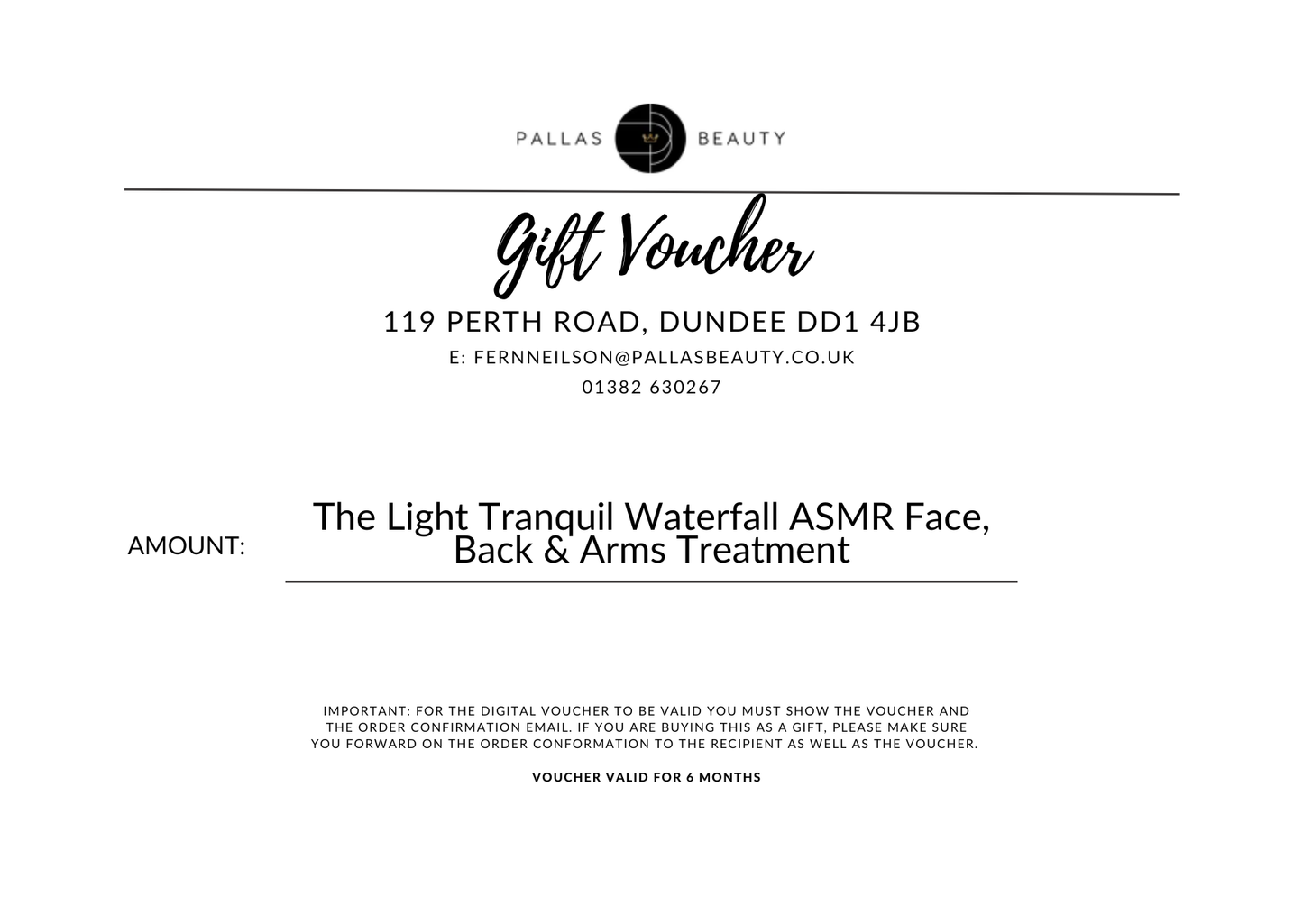 Digital Gift Voucher