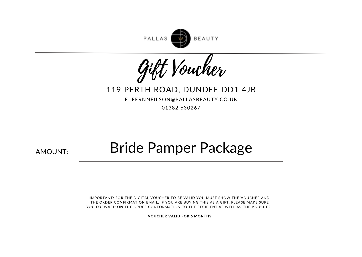 Digital Gift Voucher