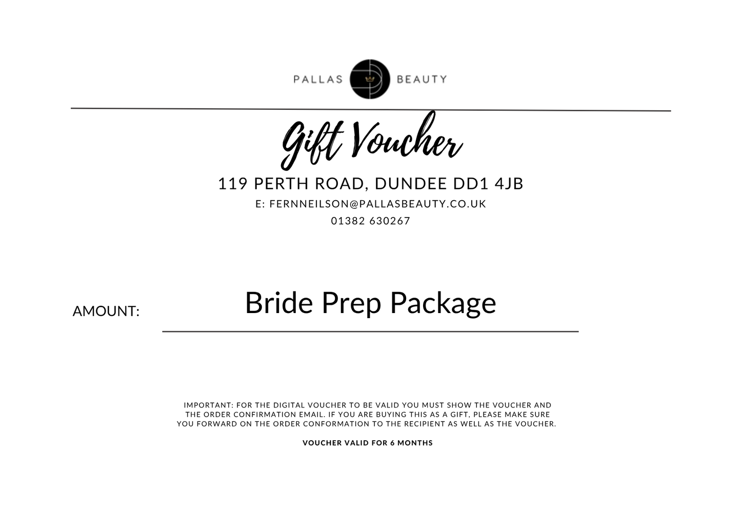 Digital Gift Voucher