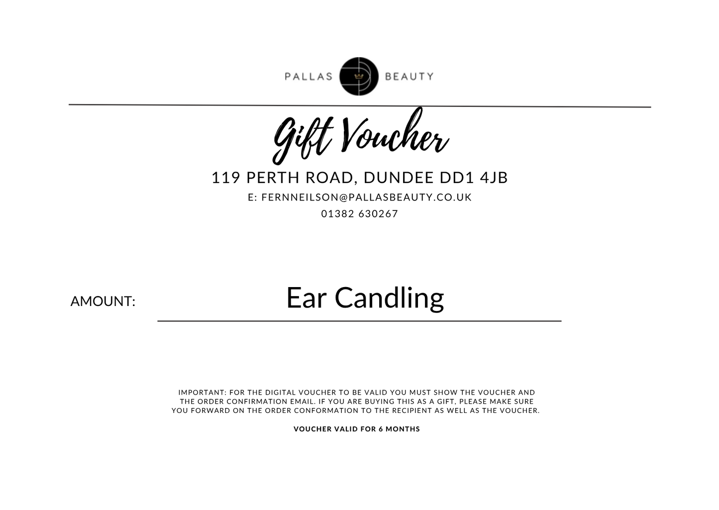 Digital Gift Voucher