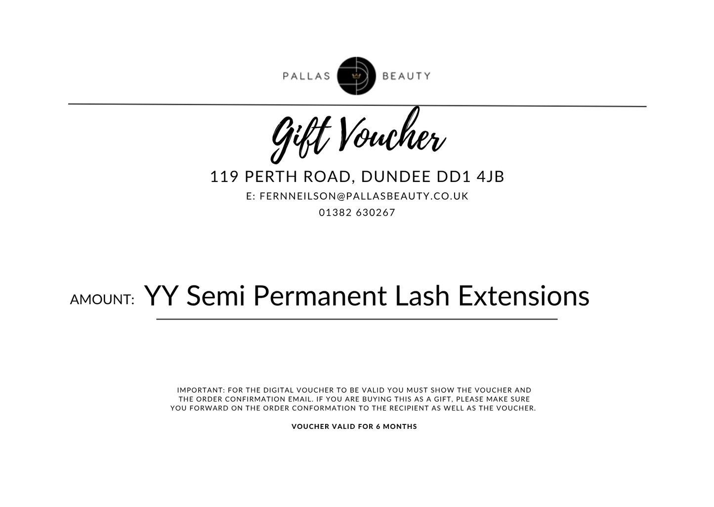 Digital Gift Voucher